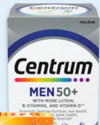 Emergen-C 30s or Centrum multivitamins 90s