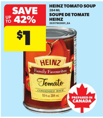 HEINZ TOMATO SOUP, 284 ML