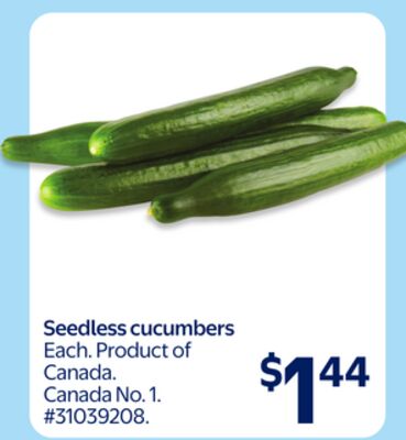 Seedless cucumbers