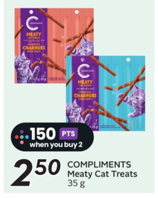 COMPLIMENTS Meaty Cat Treats