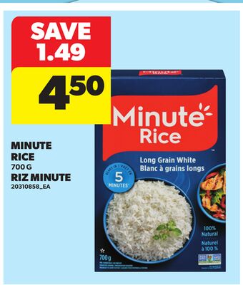 MINUTE RICE, 700 G