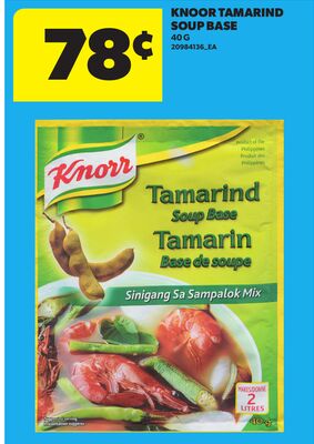 KNORR TAMARIND SOUP BASE, 40 G
