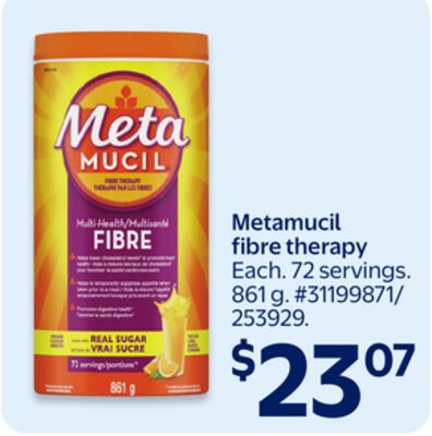 Metamucil fibre therapy