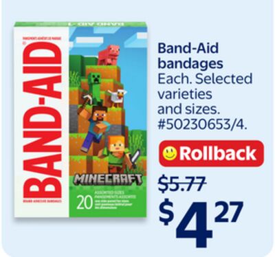 Band-Aid bandages
