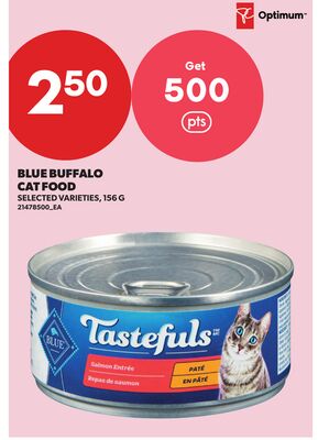 BLUE BUFFALO CAT FOOD, 156 G