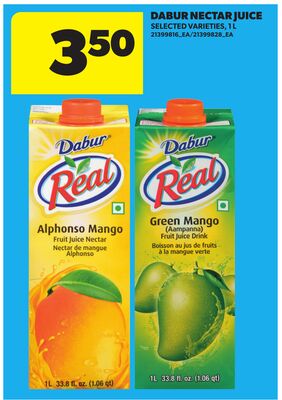 DABUR NECTAR JUICE, 1 L