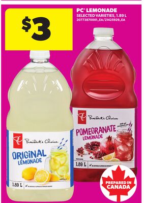 PC® LEMONADE, 1.89 L