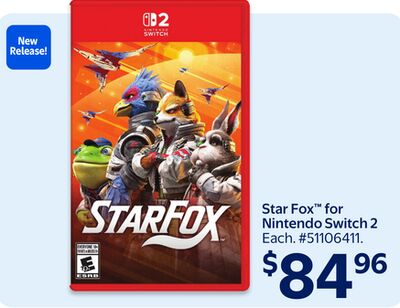 Star Fox for Nintendo Switch 2 Each