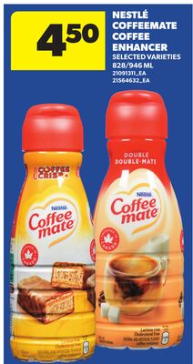 NESTLÉ COFFEEMATE COFFEE ENHANCER, 828/946 ML