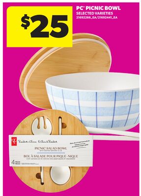 PC® PICNIC BOWL