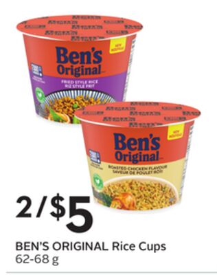 BEN'S ORIGINAL Rice Cups