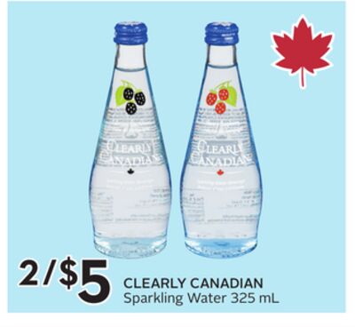 CLEARLY CANADIAN Sparkling Water