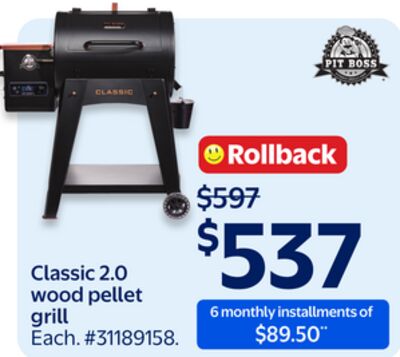 Pit Boss Classic 2.0 wood pellet grill