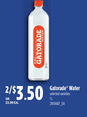 GATORADE® WATER, 1 L
