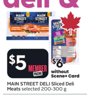 MAIN STREET DELI Sliced Deli Meats