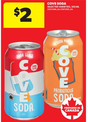 COVE SODA, 355 ML