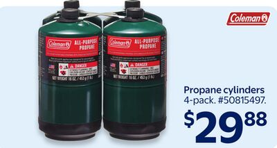 Coleman Propane Cylinders