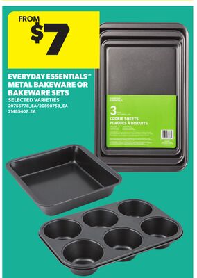 EVERYDAY ESSENTIALS™ METAL BAKEWARE OR BAKEWARE SETS