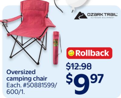 Ozark Trail Camping Chair