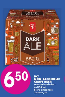 PC® NON-ALCOHOLIC CRAFT BEER, 4x335 ml