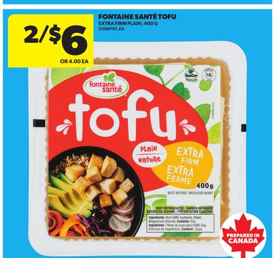 FONTAINE SANTÉ TOFU, 400 G