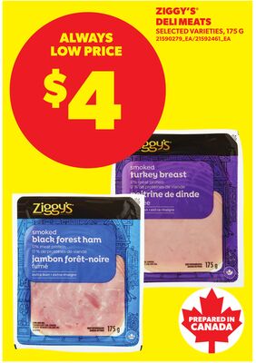 ZIGGY'S DELI MEATS, 175 G