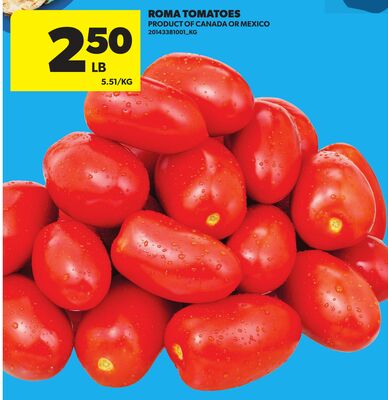 ROMA TOMATOES