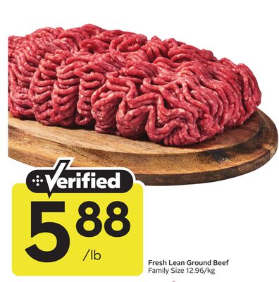 Fresh Lean Ground Beef
