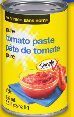 NO NAME® PURE TOMATO PASTE 156 mL OR KRAFT PASTA SALAD 200 g