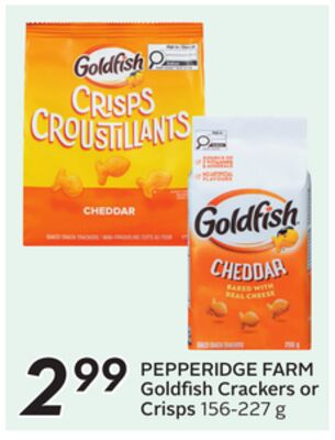 Goldfish Crackers or Crisps