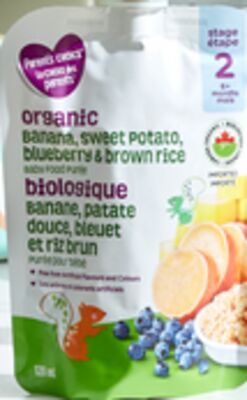 Parent's Choice baby food purée variety pack
