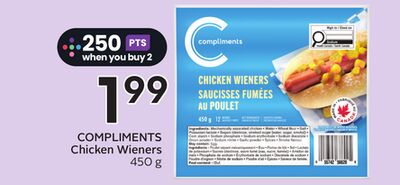 COMPLIMENTS Chicken Wieners