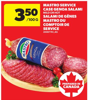 MASTRO SERVICE CASE GENOA SALAMI