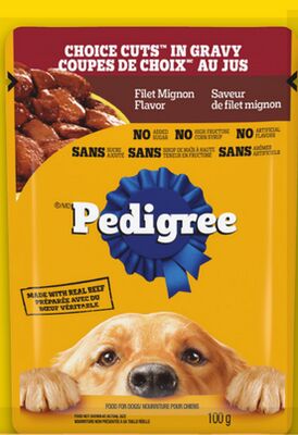 PEDIGREE WET DOG FOOD, 100 g