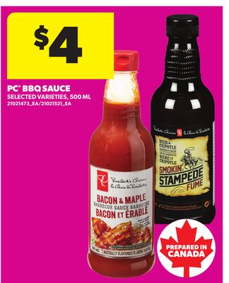 PC® BBQ SAUCE, 500 ML
