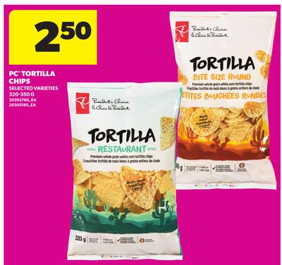 PC® TORTILLA CHIPS, 320-350 G