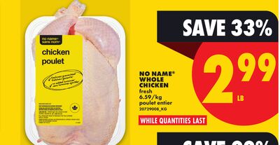 NO NAME® WHOLE CHICKEN