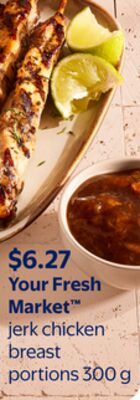Your Fresh Market™ jerk chicken breast portions