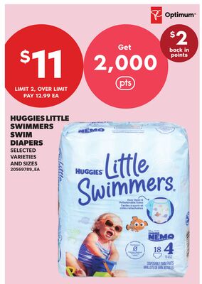 HUGGIES LITTLE SWIMMERS SWIM DIAPERS
