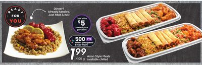 Asian Style Meals Available Chilled