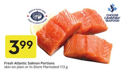 Fresh Atlantic Salmon Portions