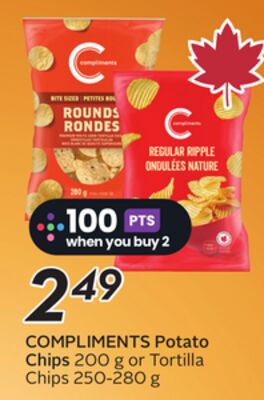 COMPLIMENTS Potato Chips