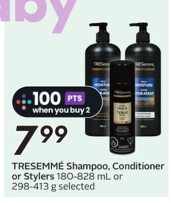 TRESEMMÉ Shampoo, Conditioner or Stylers