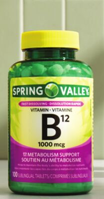 Spring Valley vitamin B12 100s