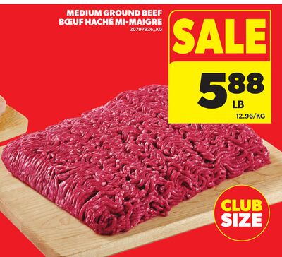 MEDIUM GROUND BEEF