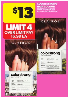 COLOR STRONG HAIR COLOUR