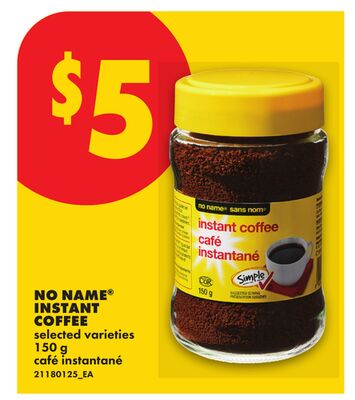 NO NAME® INSTANT COFFEE, 150 g