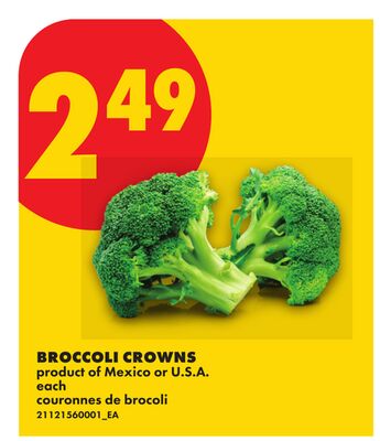 BROCCOLI CROWNS