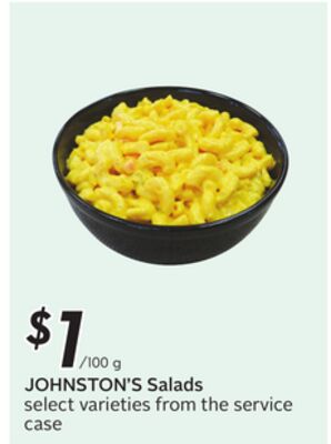 JOHNSTON'S Salads
