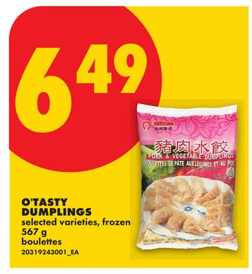 O'TASTY DUMPLINGS, 567 G